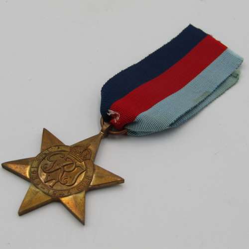 WW2 The 1939-1945 Star medal - unnamed version