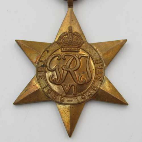 WW2 The 1939-1945 Star medal - unnamed version