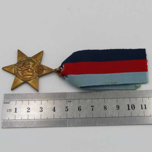 WW2 The 1939-1945 Star medal - unnamed version