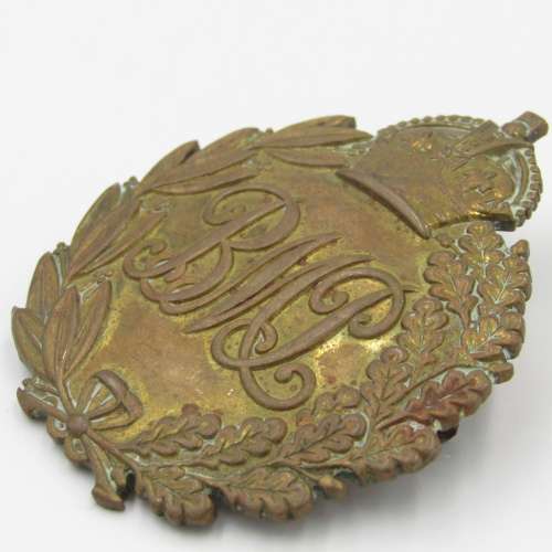 Basutoland Mounted Police cap badge - King`s Crown