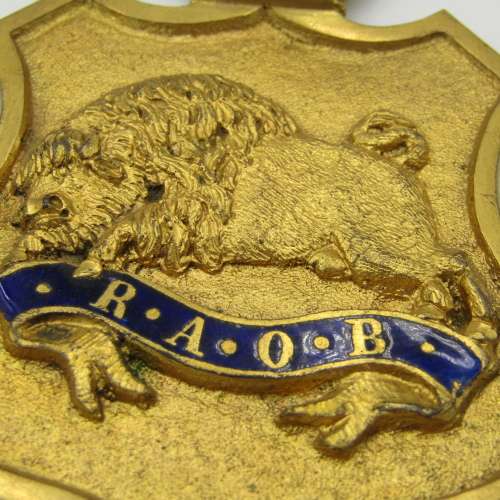 Royal Antediluvian order of Buffaloes neck jewel