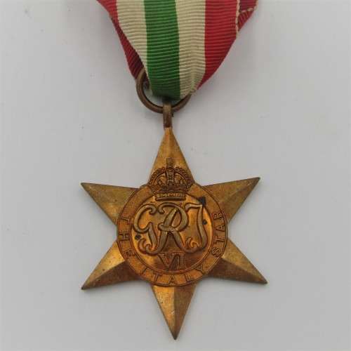 WW2 The Italy Star medal - unnamed version