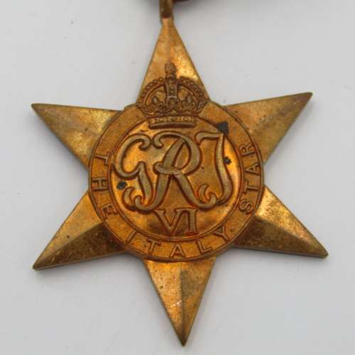 WW2 The Italy Star medal - unnamed version