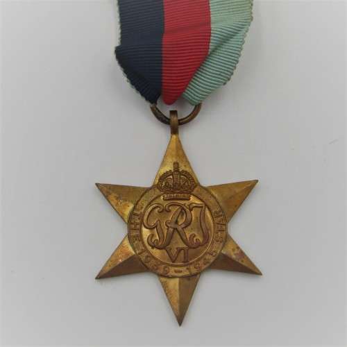 WW2 The 1939-1945 Star medal - unnamed version