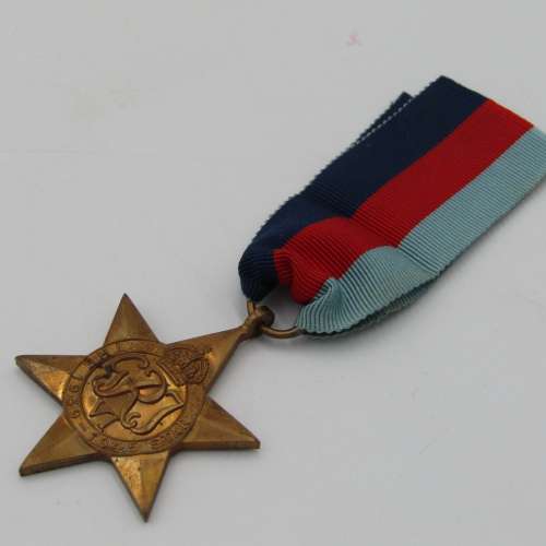 WW2 The 1939-1945 Star medal - unnamed version