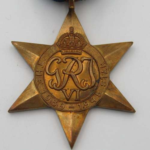 WW2 The 1939-1945 Star medal - unnamed version