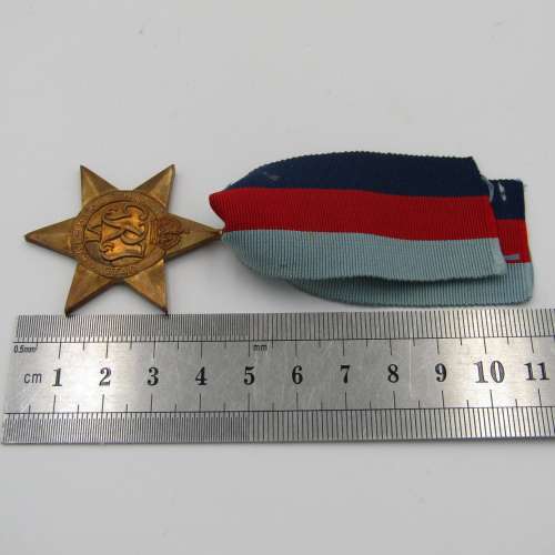 WW2 The 1939-1945 Star medal - unnamed version