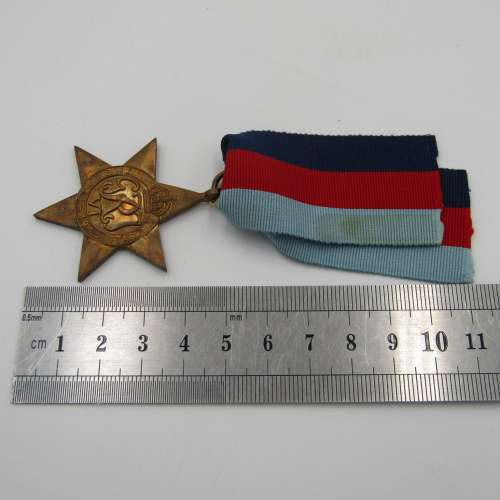 WW2 The 1939-1945 Star medal - unnamed version