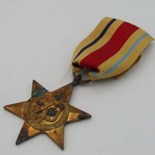 WW2 The 1939-1945 Star medal - unnamed version
