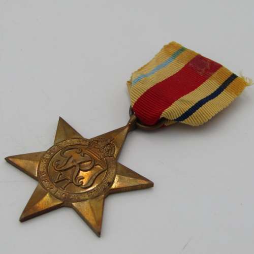 WW2 The 1939-1945 Star medal - unnamed version