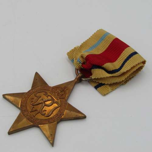 WW2 The 1939-1945 Star medal - unnamed version