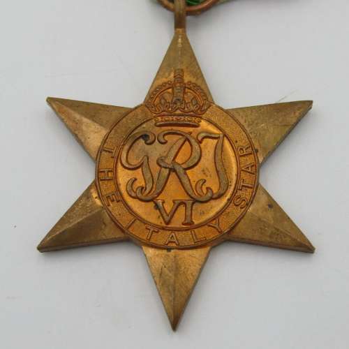 WW2 The Italy Star medal - unnamed version