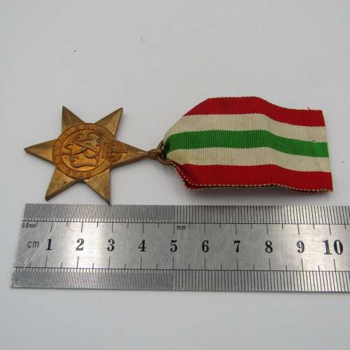 WW2 The Italy Star medal - unnamed version