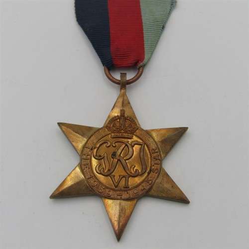 WW2 The 1939-1945 Star medal - unnamed version