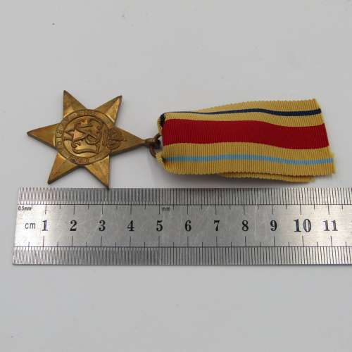 WW2 The Africa Star medal - unnamed version