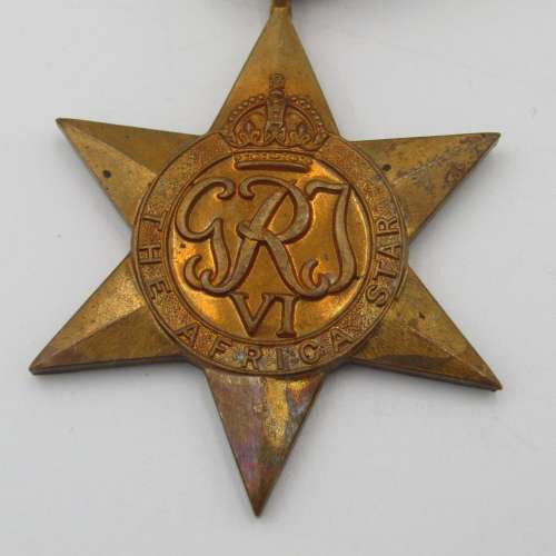 WW2 The Africa Star medal - unnamed version