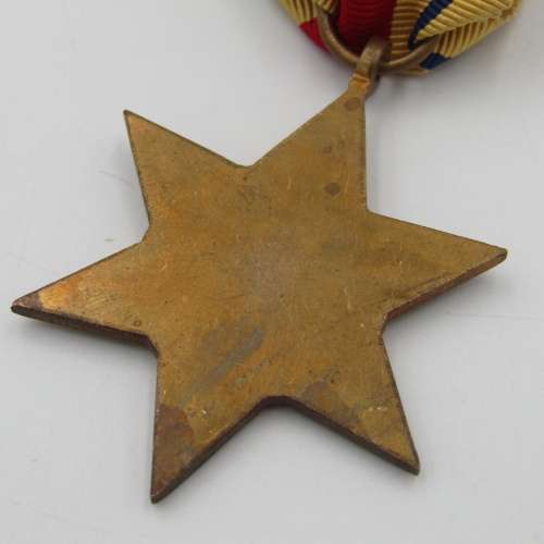 WW2 The Africa Star medal - unnamed version