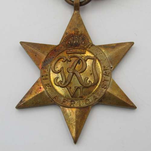WW2 The Africa Star medal - unnamed version