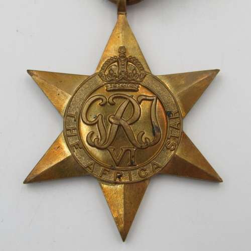 WW2 The Africa Star medal - unnamed version