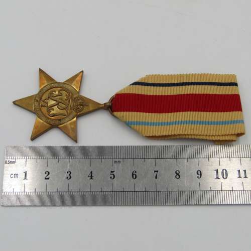 WW2 The Africa Star medal - unnamed version