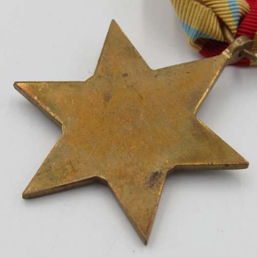 WW2 The Africa Star medal - unnamed version