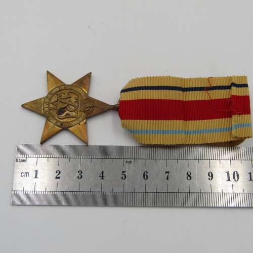 WW2 The Africa Star medal - unnamed version