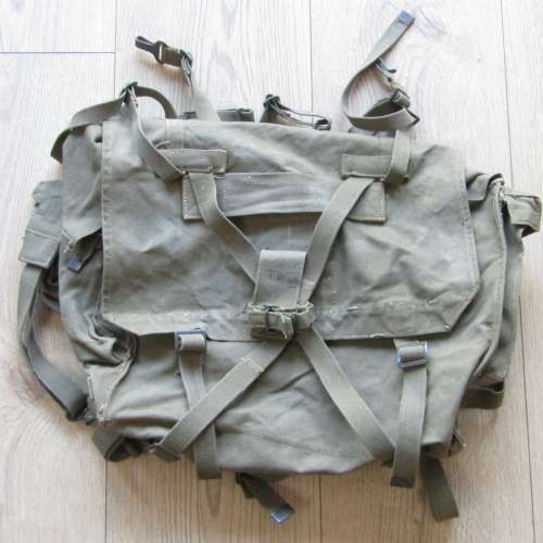 British 58 Pattern webbing backpack and yoke