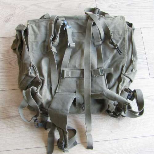 British 58 Pattern webbing backpack and yoke
