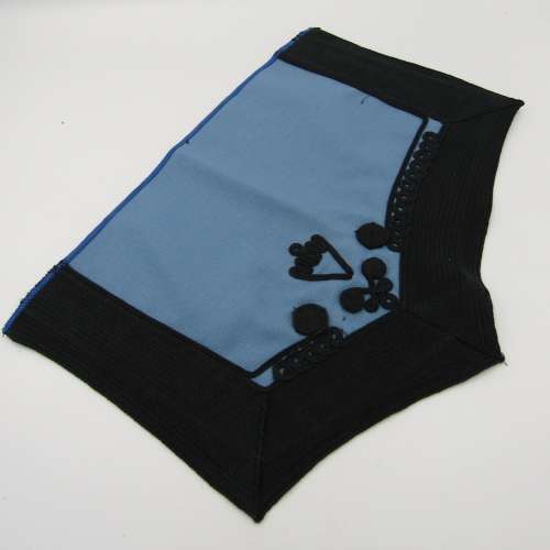 Pair of SA Air Force Mess dress tunic cuffs insignia