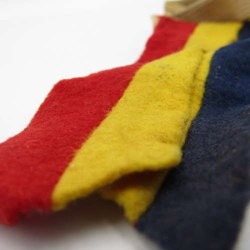 Unusual SA Army Technical service corps cloth insignia