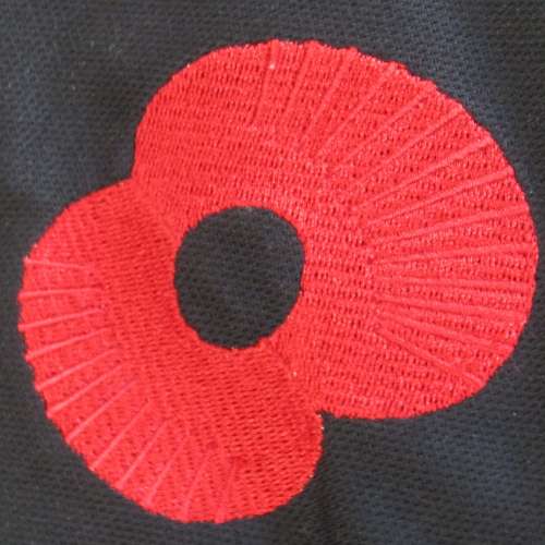 WW1 Poppy remembrance shirt and beanie made by Veterans of the SA Army