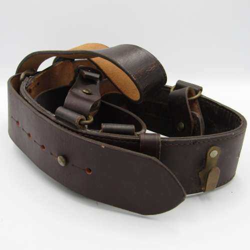 Vintage Sam Browne leather belt