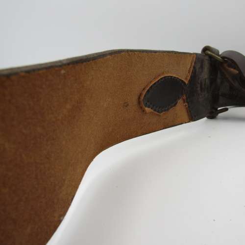 Vintage Sam Browne leather belt