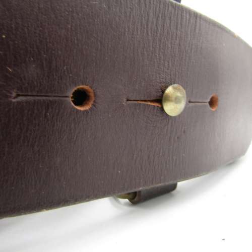 Vintage Sam Browne leather belt