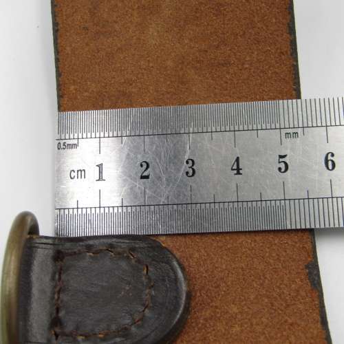 Vintage Sam Browne leather belt