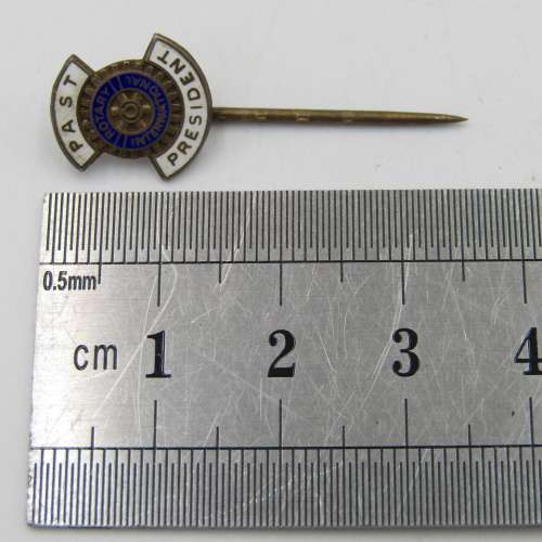 Lot of Rotary International items that belonged to Peter J Fletcher - including some silver pins
