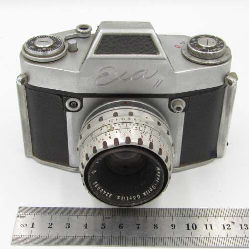 Ihagee Exa 2 SLR camera in leather case - needs cleaning & service