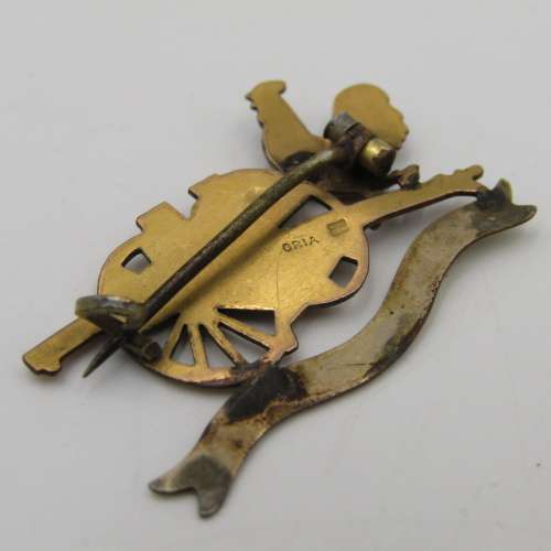9kt Gold WW1 Battle of Loos 1914-1916 sweetheart pin - weighs 2.5 grams