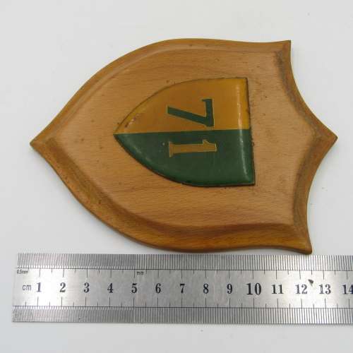 SADF 71 Motorized Brigade HQ shoulder flash plaque