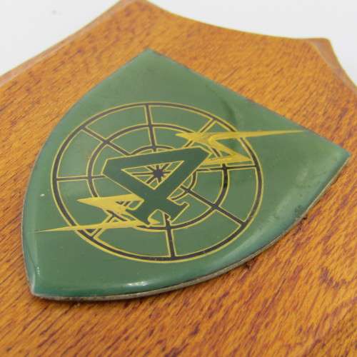SADF 4 Electronic workshop shoulder flash plaque