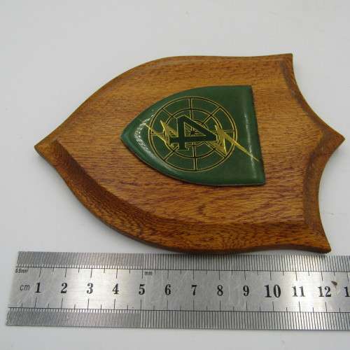 SADF 4 Electronic workshop shoulder flash plaque