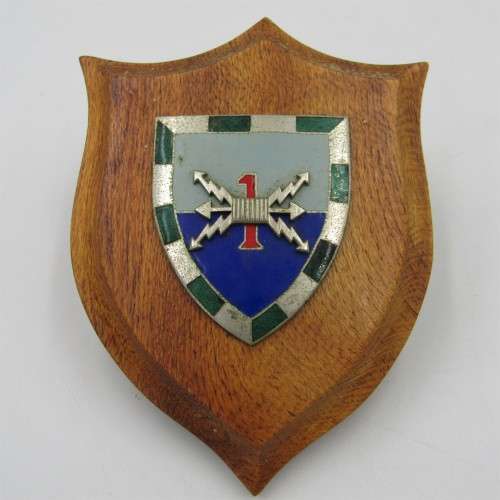 SADF 1 Signal regiment shoulder flash plaque