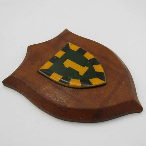 SADF 1 SA Infantry Shoulder flash plaque - small chip