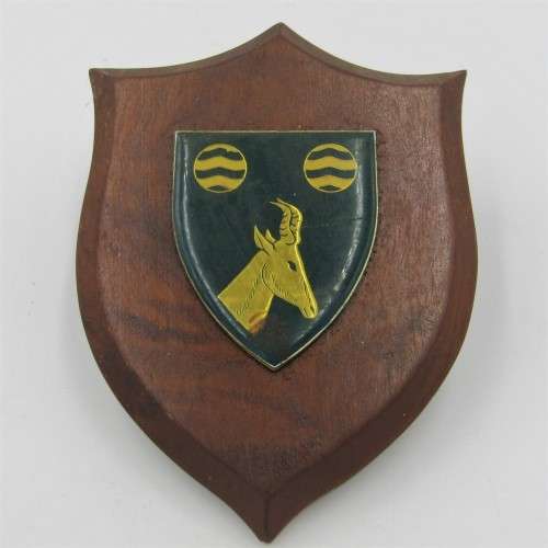 SADF Hartbeesfontein commando shoulder flash plaque