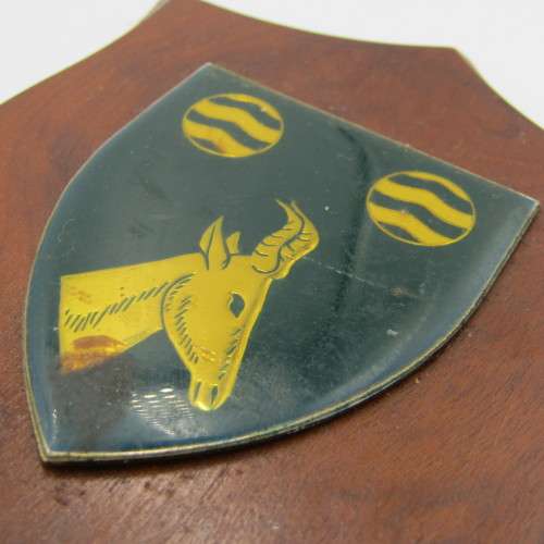 SADF Hartbeesfontein commando shoulder flash plaque