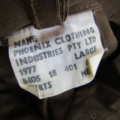 SADF Nutria long sleeve shirt - size Large