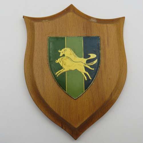 SADF Natal command signal unit shoulder flash plaque