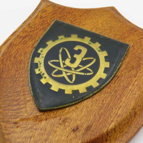 SADF 3 Electronic workshop shoulder flash plaque
