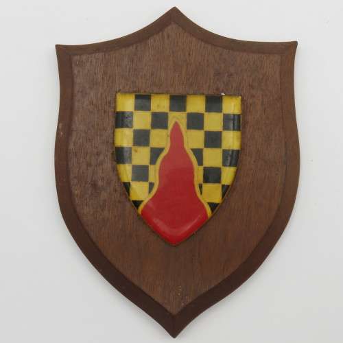 SADF Sasol commando shoulder flash plaque