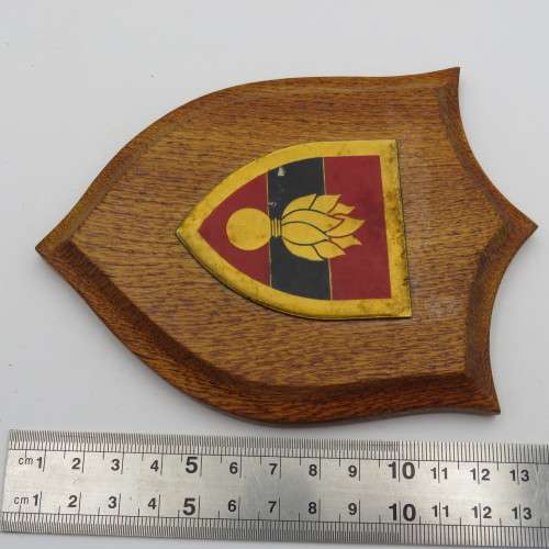 SADF school of engineers shoulder flash plaque